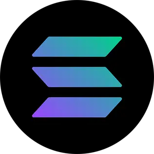 Solana 区块链网络 logo - 侦豪 Web3 导航